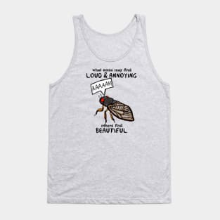 Screaming Cicada Tank Top